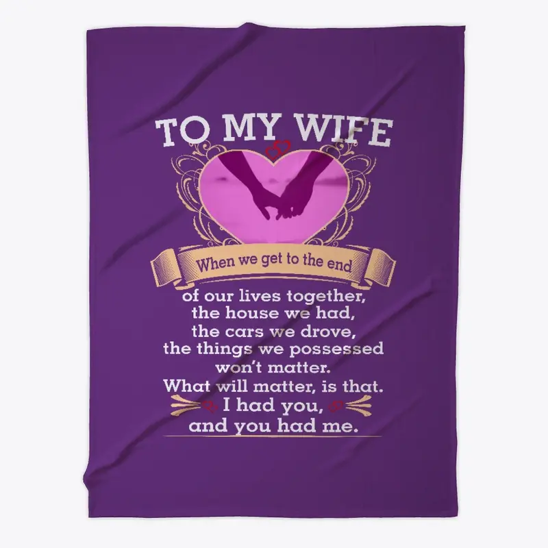 To my wife